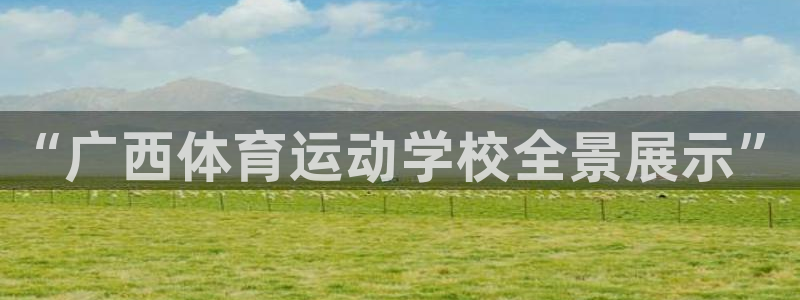 凯发官网下载注册:“广西体育运动学校全景展示”
